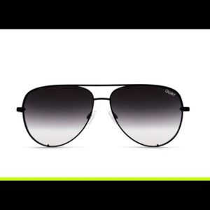 Quay Australia High Key Mini Black Fade Sunglasses